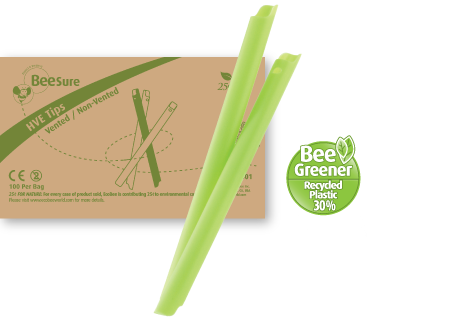 HVE Tips BeeSure Biodegradable Comfy 100/Pkg HVE Tips BeeSure Biodegradable Comfy 100/Pkg